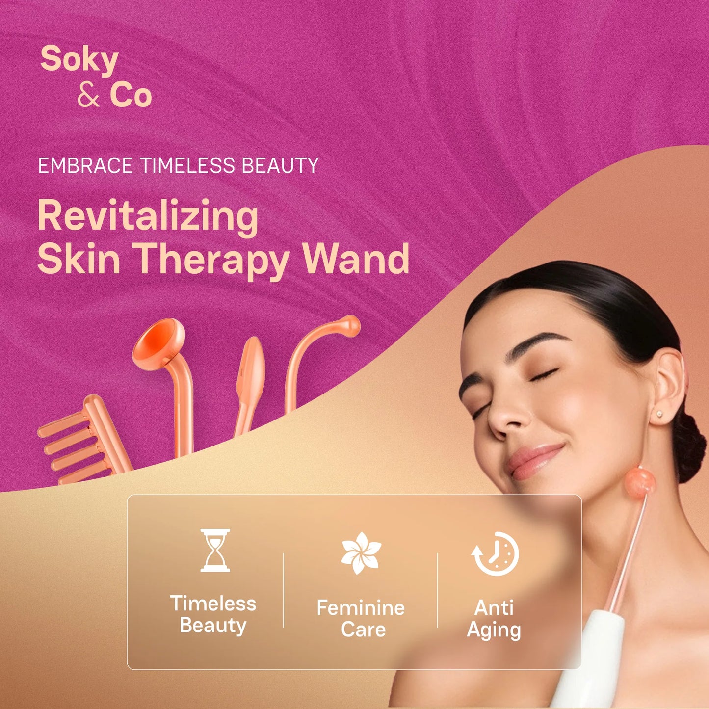 Revitalizing Skin Therapy Wand